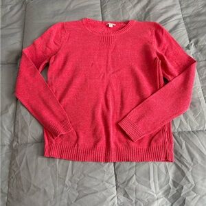Gap Women's Coral Pink HeatherCotton Sweater